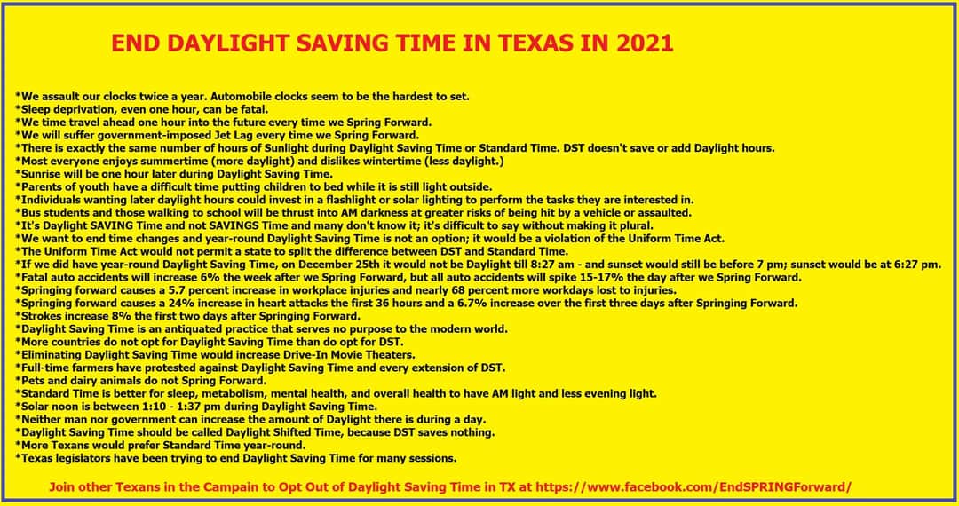 HoboMartha's tweet photo. @peaceleader @SaveStandard @QasimRashid I pray we can abolish DST in #Texas in 2021.  I keep telling @TX_Legislature to #GetErDoneIn21! #txlege @TexasHouse @TexasSenateGOP
#EndDST #SaveStandardTime #TellRubioNo https://t.co/zo3DqBVWlM