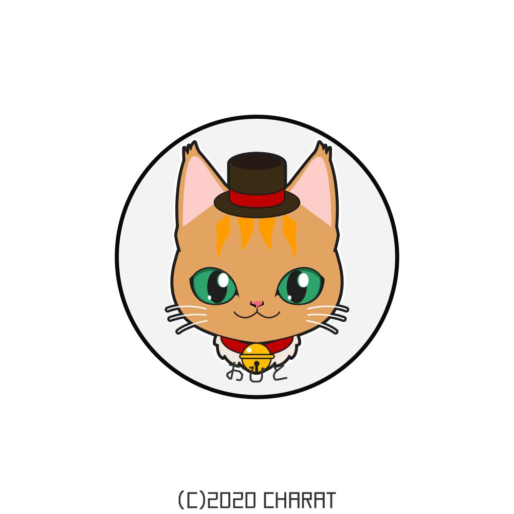 おひと 猫アイコン作成アプリ Charatねこメーカー T Co W8lhseyxwi 作っちゃった