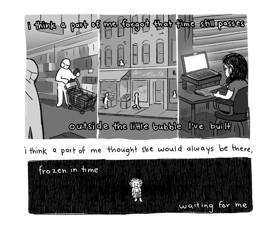 not tonight but 2 nights ago (1/2)

tw: sad, alzheimer's, body image(?) 