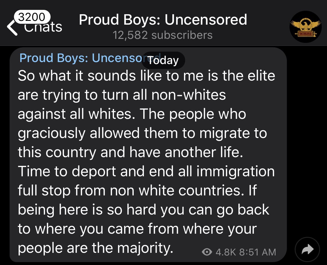 bishonentype's tweet photo. At this point everyone should be on the same page about the Proud Boys being a Fascist movement. https://t.co/Eid8I3Ek03