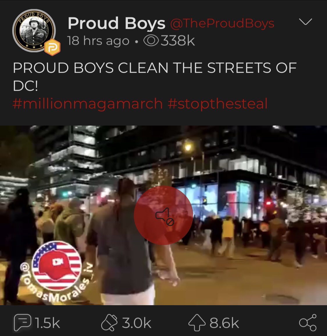 bishonentype's tweet photo. At this point everyone should be on the same page about the Proud Boys being a Fascist movement. https://t.co/Eid8I3Ek03