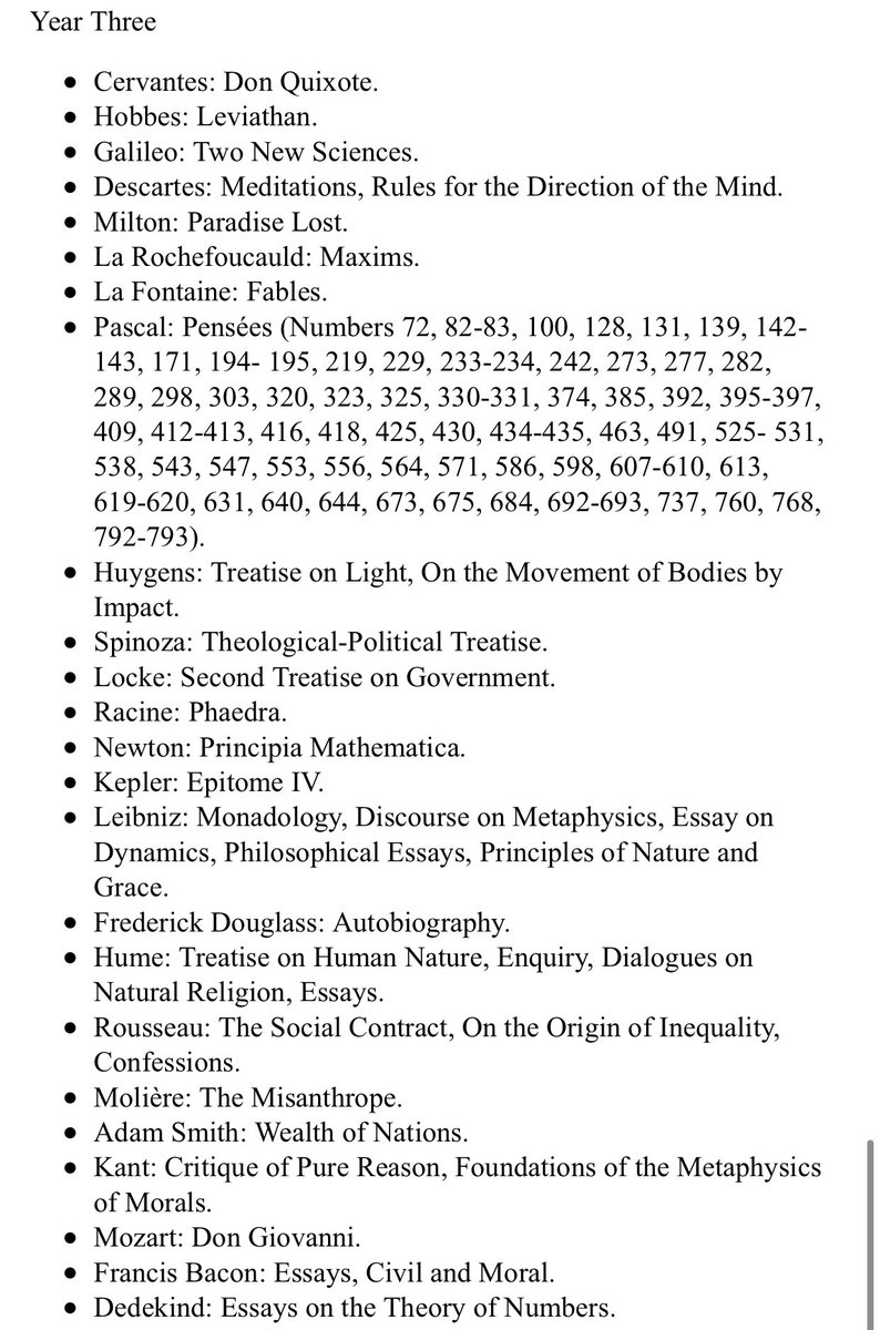 My friend  @tommycollison put together a splendid four-year reading list, focused on 100 classic books. His reading list is divided into four sections: ancient philosophy, the Middle Ages, the Enlightment, and modernity. https://tommycollison.com/greatbooks&nbsp;