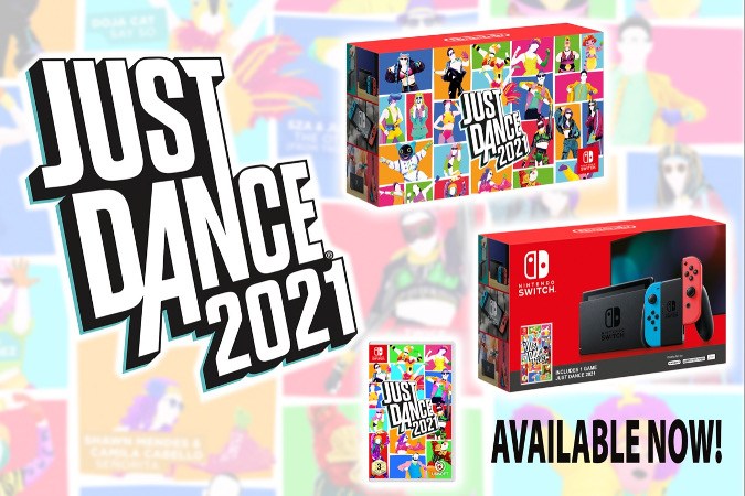 Anunciado un pack de Nintendo Switch con Just Dance 2021