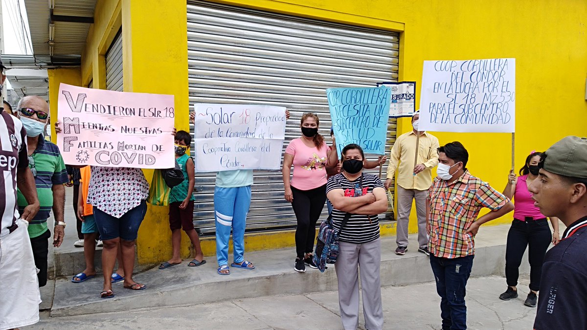 COMITECESAF's tweet photo. @CynthiaViteri6 @alcaldiagye Alcaldesa de Guayaquil hacemos un llamado de atención éste caso del terreno que fue donado para un centro de salud @Salud_CZ8 en Cordilleras del Cóndor y un desconsiderado se lo cogió en tiempos de pandemia alegando no tener y luego lucró vendi��ndolo https://t.co/NpLKwyhvHK