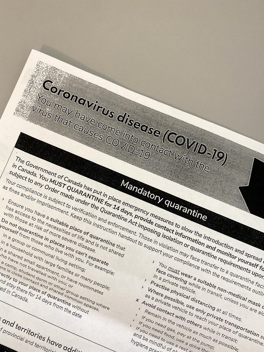 I've now entered Canada  and their logistics on handling COVID are impressive.A few observations:1/ The border is closed, and you need special permission to enter the country. We applied for special travel authorization months ago. I got permission to enter last week.