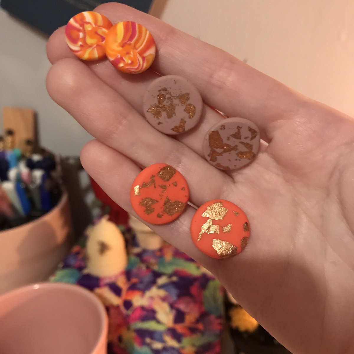 Meg has some (discounted!) commission spots available for Christmas and she ships worldwide! Above are the hoops I have from Meg (minus my strawb hoop which lives in my office) and below are the many earrings I have from her  her shop is here: http://Etsy.com/uk/shop/megscarbieart