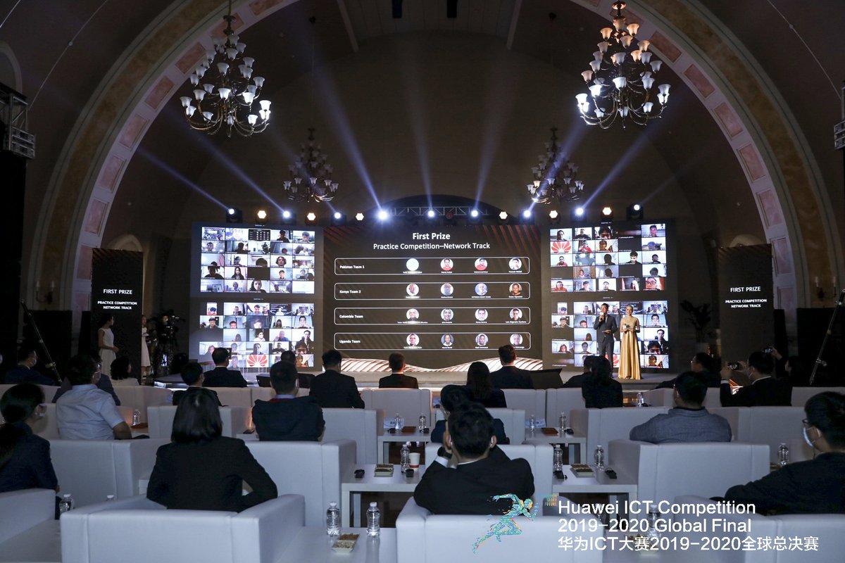 HWCertification's tweet photo. Winners of the Huawei ICT Competition 2019-2020 Global Final Announced. 
More details: https://t.co/0KE16pxJbQ https://t.co/rIWntequBG