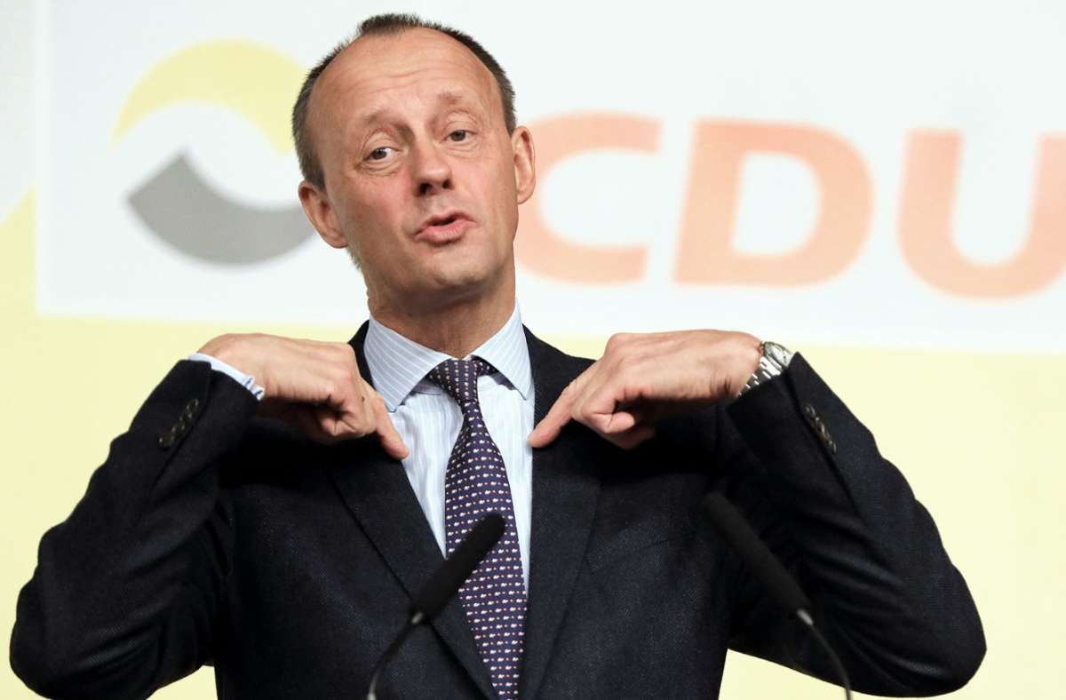 Friedrich Merz als Geier Ein Thread: