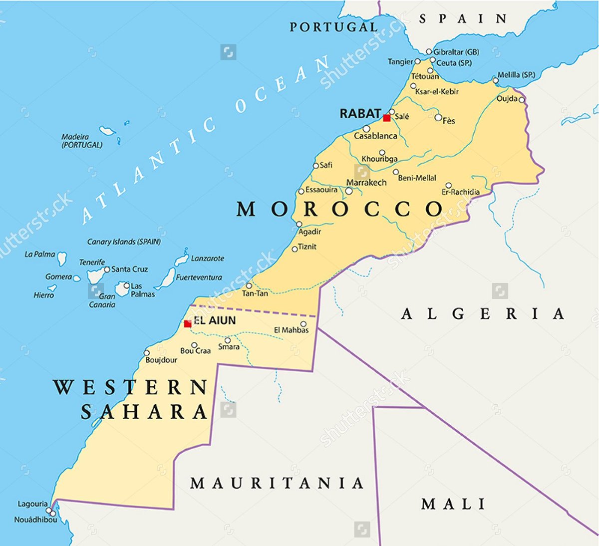 rubibouzaid's tweet photo. #الصحراء_الغربية
 عاصمتها العيون و هذا هو علمها 🇪🇭 .
 انها البلد العربي المسلم الصحراء الغربية تحدها المغرب من الشمال و الجزائر من الشرق وموريتانيا من الجنوب والشرق والمحيط الاطلسي غربا .
 لم تكن يوما من الايام تابعة للمغرب حتى يشاع انها انفصالية فالمغرب احتل الصحراء الغربية 1975 https://t.co/CLzVdYb5iH