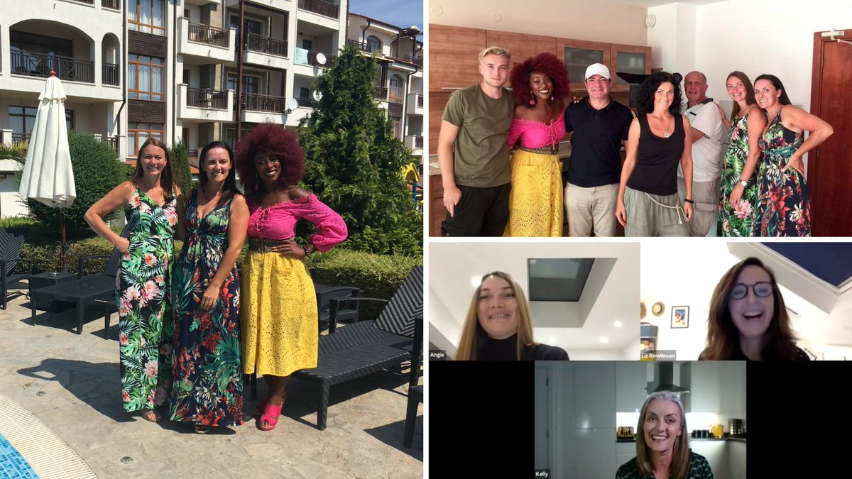 aplaceinthesun's tweet photo. We chatted to tonight's house hunters Kelly and Angie to find out what happened after the cameras stopped rolling in Sunny Beach 🎥 Watch the full interview with @lizrowlinson here: https://t.co/fNUA3jiQA4 (contains spoilers!⚠️) https://t.co/1hpD6GVcLD
