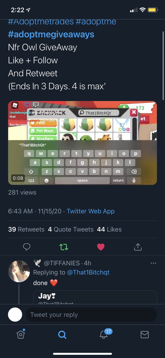 Strawberrybree4's tweet photo. @That1Bitchqt Done🤞🏻🤞🏻🤞🏻 https://t.co/MAjSnDseMN
