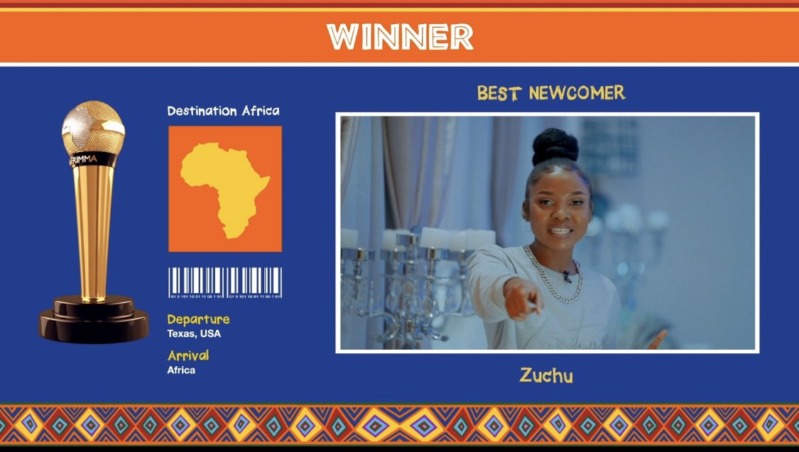 afrimma's tweet photo. Congratulations to Zuchu for winning the 2020 Afrimma Best Newcomer Award. #Afrimma #Afrimma2020 https://t.co/gOBkUb0026