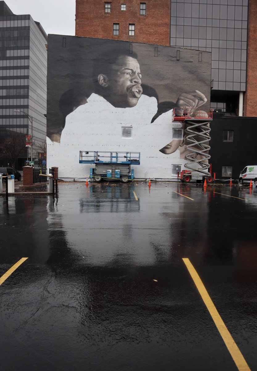 Good Progress on some Good Trouble. The heavier rain held out just long enough.Welcome to Rochester, Mr. Lewis.