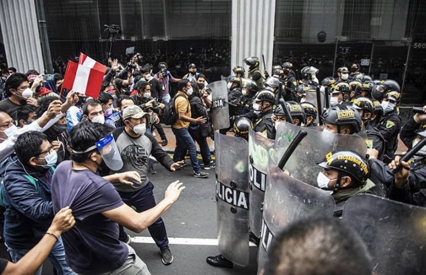 Peru has had 4 presidents since 2016. This is the state of my mom’s country now.