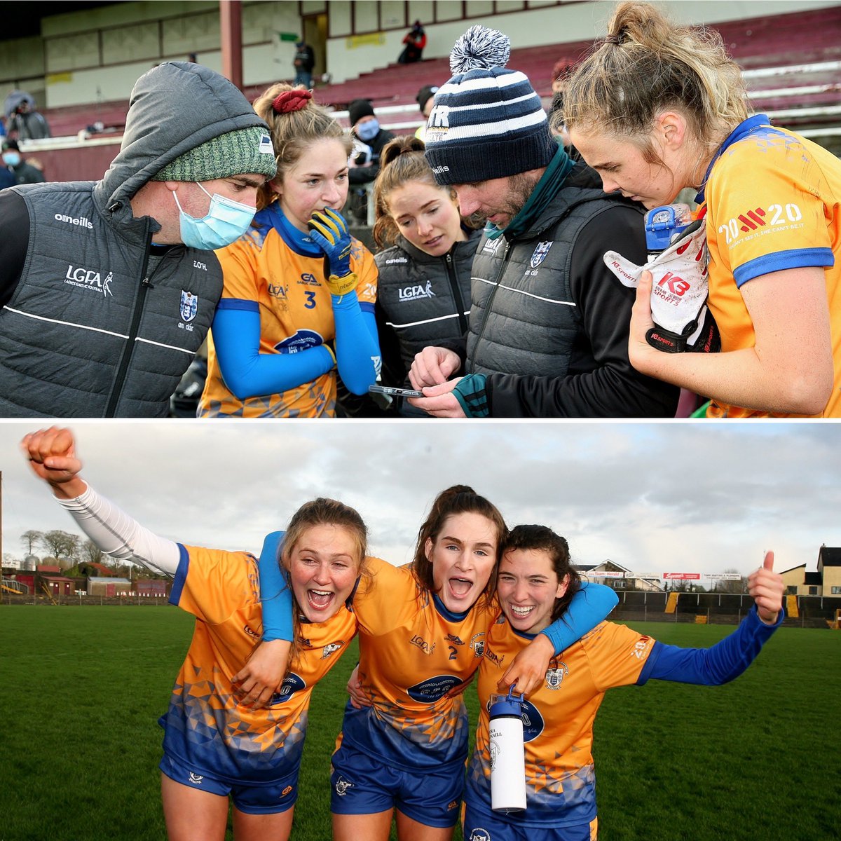 All-Ireland Semi-Final Bound!

Full Time: Clare 7-18, Sligo 0-2  🟡🔵

A rollercoaster of emotions summed up by these 2 pics. 

Clare now go forward to face Meath in 2 weeks time with a place in the All-Ireland final in Croke Park on December 20th on the line.

📸 Willie O’Reilly
