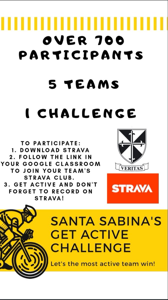 SabinaSports's tweet photo. Looking forward to the official start of the #GETACTIVECHALLENGE in Santa Sabina tomorrow. Some students and teachers have been getting a head start by recording their activities this weekend. Students, check your Google classrooms for full details! @santasabina_ie @lecheiletrust https://t.co/htGdI6CFdk