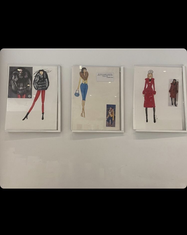 edenof_'s tweet photo. Fur and leather fashion sketching from us in 2nd year!!! https://t.co/pn6b9pZRi5