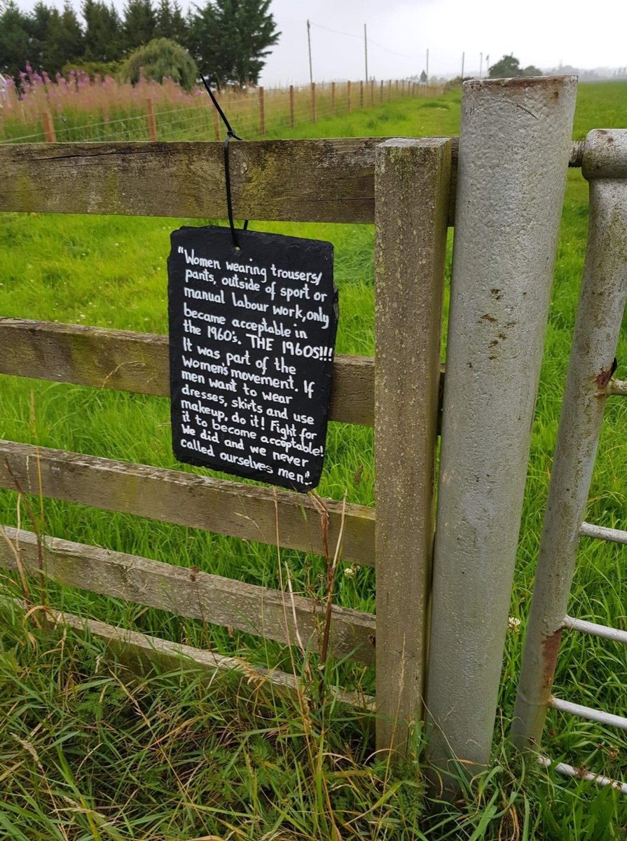 Airlie, Angus :  #WomenWontWheest