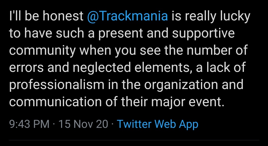 EirikHoldal's tweet photo. Wingobear speaks up about the organization and communication about TMGL.
#TMGLFALL2020 https://t.co/q2i5g5WEge
