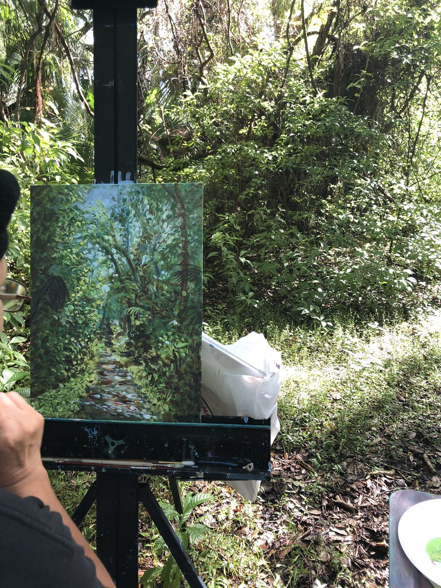 MiamiArtClub's tweet photo. Different Sunday, #pleinairpainting at #barnespark with @miamiartclub @learn_to_paint_in_miami
#pleinair #artclasses #artschool #miamidade https://t.co/JLWoCWtwHF