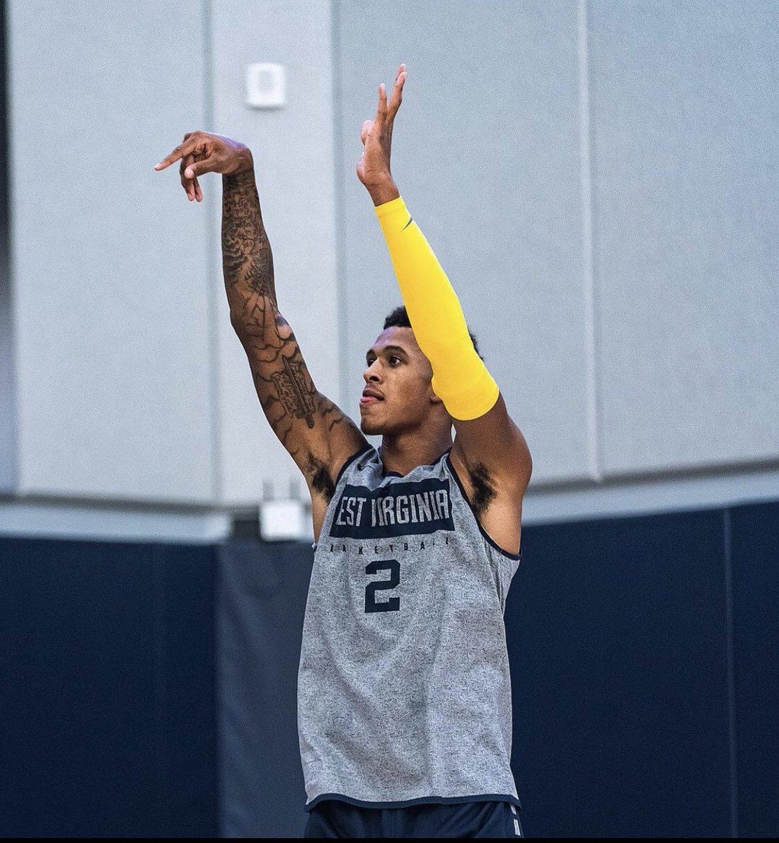 OllyReedSports's tweet photo. Jalen Bridges, Redshirt Freshman for WVU Basketball.
As @franfraschilla said heโs the one to watch for this season because of his length and athleticism on the floor and a great Sharp shooter from the perimeter. @jalenbridgess @WVUhoops @WVUBarstool #WVMade๐๐ https://t.co/dnG8mpdrRI