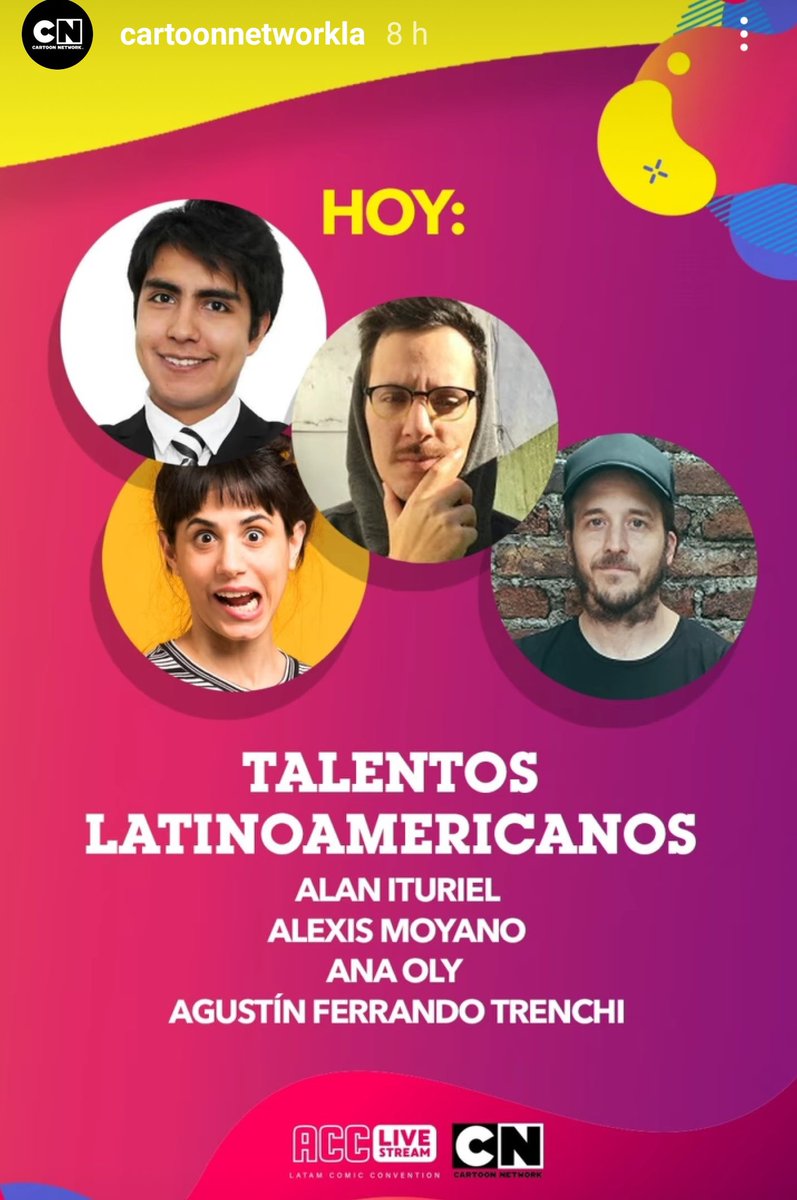 AlanIturiel's tweet photo. Súper emocionado porque en unas horas es el panel de Creadores Latinoamericanos de @CartoonLA con @Ana0ly de la nueva serie #Fracasitos! @_alexismoyano de #Guau y #Miau, Agustín de #OtraSemanaenCartoon y su servilleta: Alan Iturbide de #Villanos !!! https://t.co/D2hRqrWoro