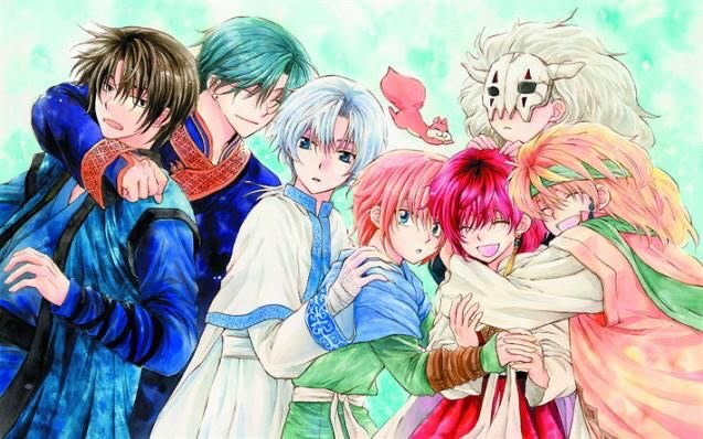 next, the dragons! everything about the 4 dragons will touch your heart. their backstories, their brotherhood, their desire to protect each other, hak, yoon, and yona… it’s impossible not to love them  #暁のヨナ