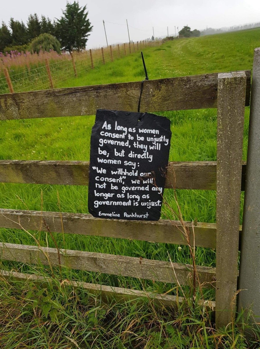 Airlie, Angus :  #WomenWontWheest (Double-sided) Airlie