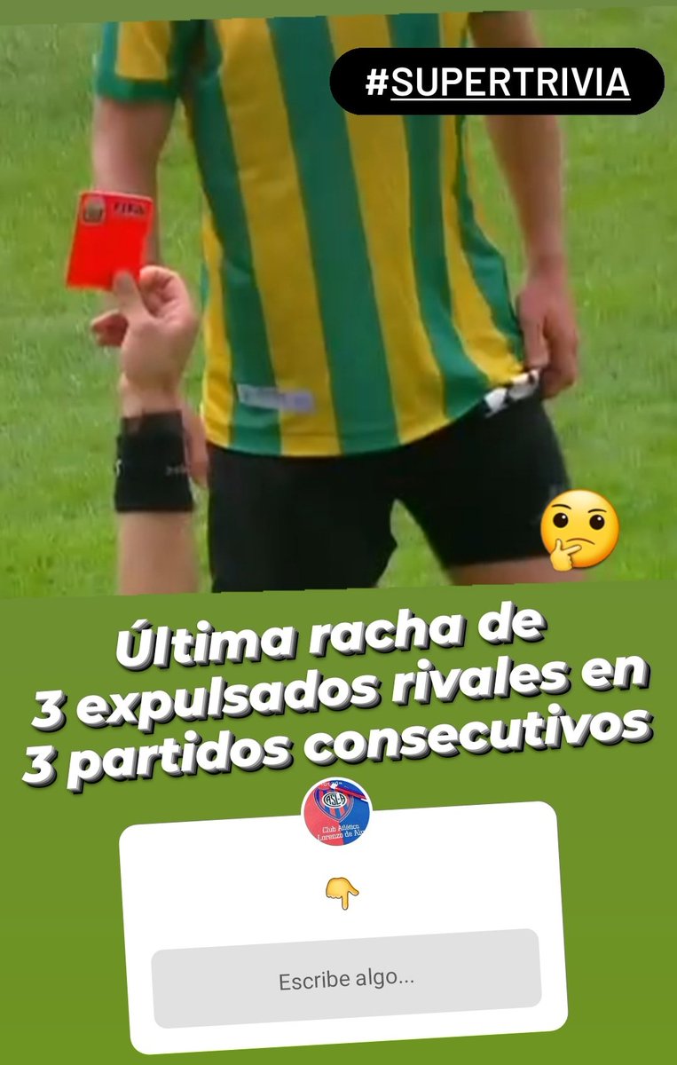 EstadisticasSL's tweet photo. Nivel de dificultad: Alto
Nivel de recuerdo: Doloroso
🤔
#SuperTrivia
#EstadisticasCasla 🔵🔴🔵 https://t.co/0iirxp08QU