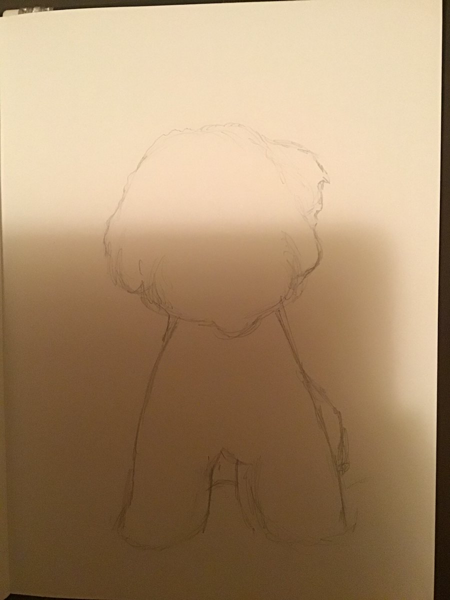 DrawingsNdreams's tweet photo. And so it begins,  my first post breaking in this twitter account I’ll be using for my art. Can you guess what this adorable drawing will be? #ArtistOnTwitter #drawingwhileblack #drawingoftheday #drawing https://t.co/frHOFlMhh5