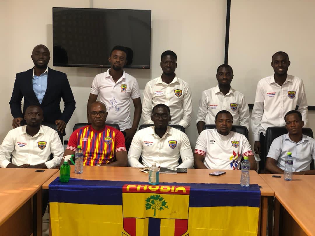 PhobiaTertiary's tweet photo. Earlier today, we had a meeting of the Executive and Planning Committees with our Patrons, DSP Alale and Mr. Hashimiu. We enumerated our plans for the season and our strategies to ensure @HeartsOfOakGH reclaim our lost glory. We shall deliver. Insha Allah! Phobia, Masters!❤️💛💙 https://t.co/2jhIfXXJS5