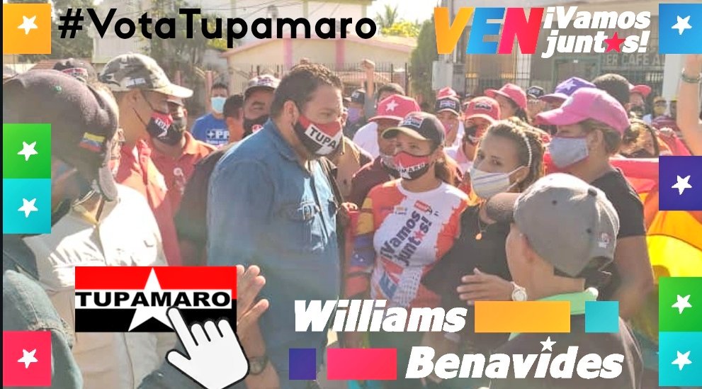 Mira_Venezuela's tweet photo. Cumpliendo con el deber patrio, nuestro candidato lista Nacional @WBenavides_MRT, participa en #SimulacroElectoral acompañado del pueblo Guerrero del Estado Bolívar. 
#VenVamosJuntos y este #6Dic recuperemos nuestra AN.
#LosRebeldesSomosMas
#VotaTupamaro https://t.co/bxVuOlfy3n