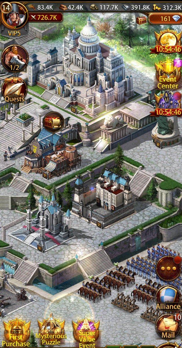 wadoni82's tweet photo. Been playing Evony: The Kings Return.  Been loving it!  This is my kingdom so far.  #gaming #gamingcommunity #evony #gamerlife https://t.co/EQCLjcxm8V