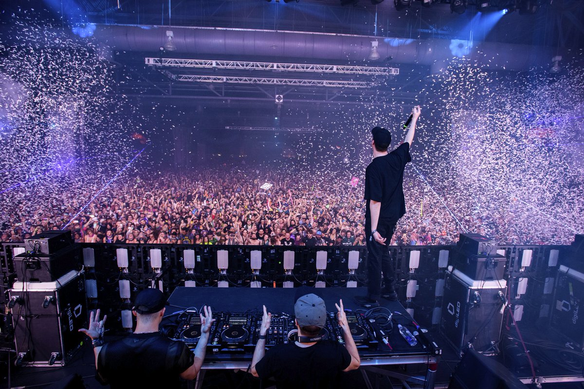 Excision's tweet photo. Throwback to the first time I dropped Your Fault with @SlanderOfficial! Who is ready for Thursday?? https://t.co/diHgjnW98Q