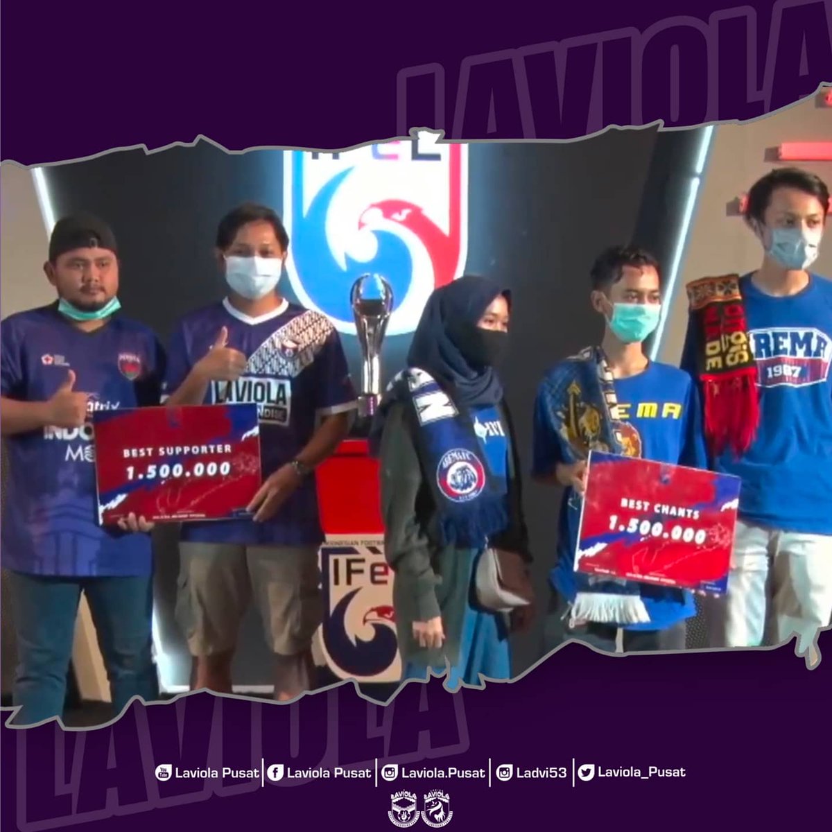 laviola_pusat's tweet photo. Ini bukan akhir dari segalanya, namun ini sebuah jalan baru untuk turnamen-turnamen berikutnya💪 selamat untuk elul yg telah meraih juara 4 di turnamen @ifel_id
.
Dan selamat untuk teman-teman LAVIOLA telah menjadi best suporter
.
#persitajuara #persitafans #laviola #ladiesviola https://t.co/82JrCucJMW