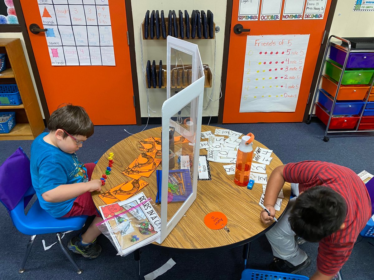 HewittElem's tweet photo. Miss Taylor’s kindergartners learned a new math station last week. They had a ton of fun with their hands on math manipulatives.
#hewittheroes #hewittstrong https://t.co/zFsfNfFD7w