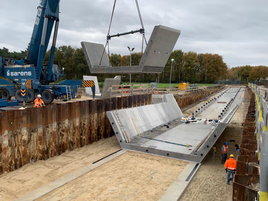 Bouw Tunnel Monseigneur Smetsstraat is gestart. <a href="/BoskalisNL/">Boskalis Nederland</a>