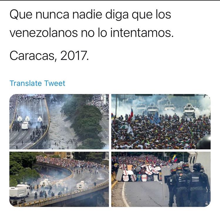 BorisAndrev's tweet photo. Que nadie diga que los venezolanos nunca lo intentamos, pero aquí luchamos contra un narco gobierno, jamás les ha importado asesinar venezolanos para mantenerse en el poder https://t.co/UhfkYZptPm