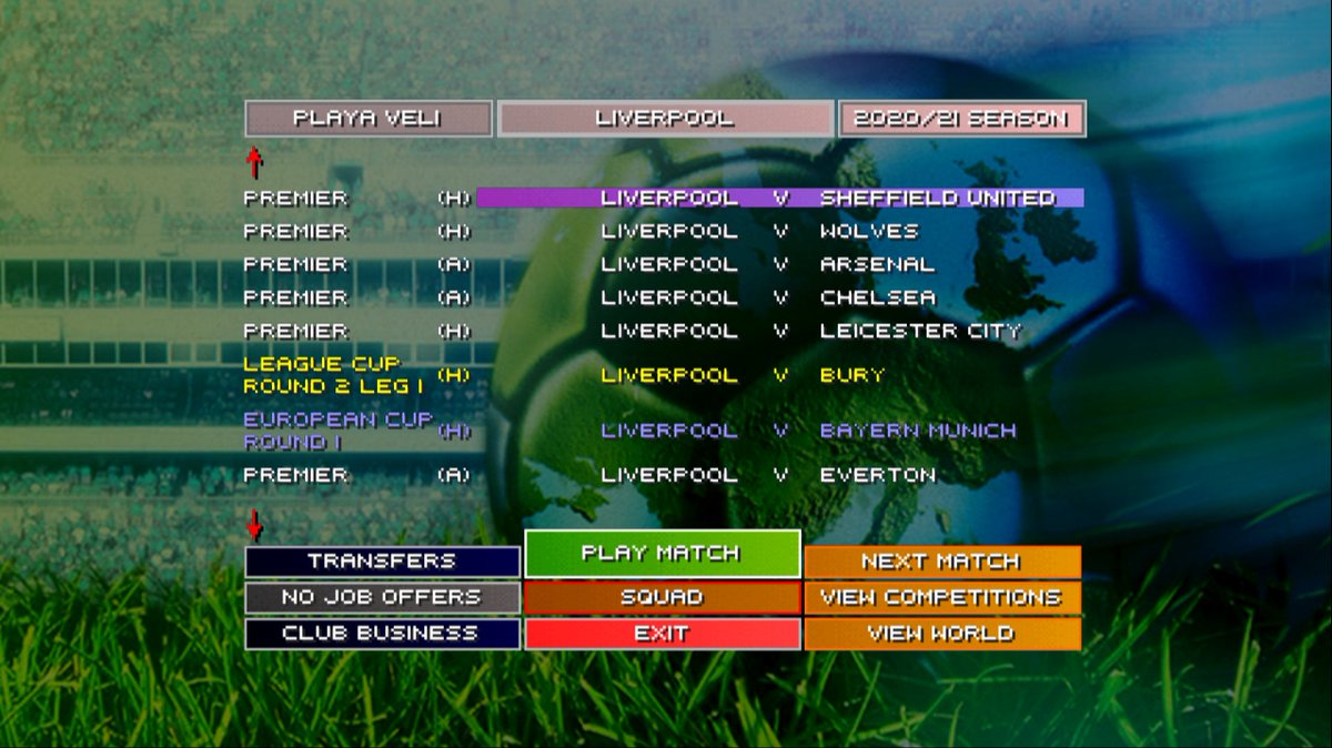 SWOSUnited's tweet photo. #swos2020 💾🌏⚽️🕹   
While you are waiting for 20/21 season data, here is a nice little surprise... two new HD backgrounds to choose from.
Update via 2020 launcher to access them.
First 20/21 team files to be expected by the end of this week!! https://t.co/GqllzBWjuu