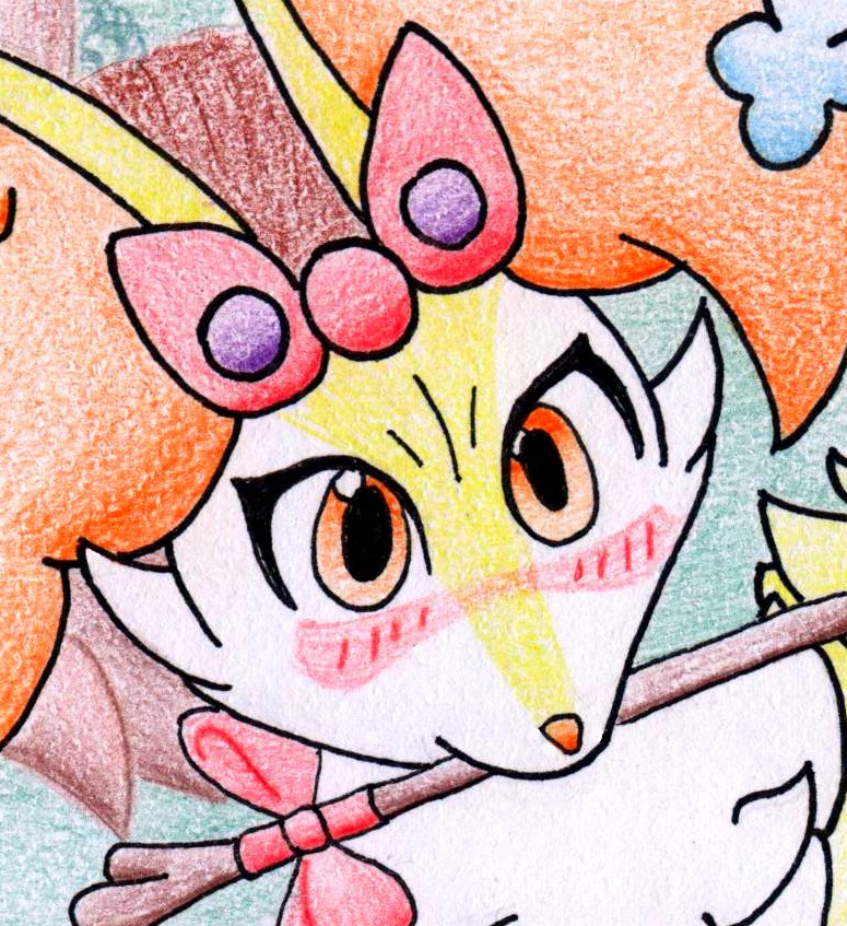 KatsuroKurosaki's tweet photo. Sneak peek
#Braixen https://t.co/iiMpQya9AA