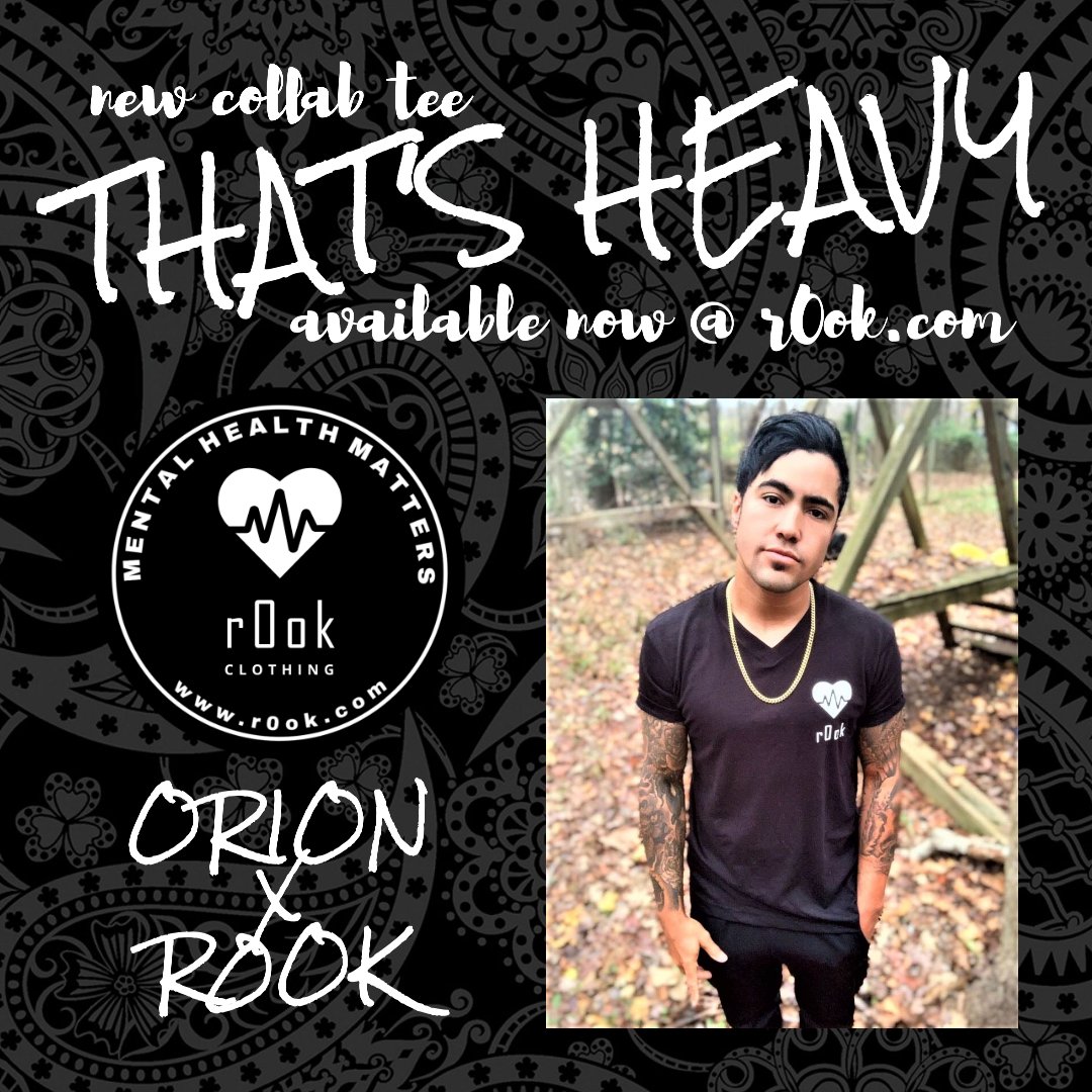 r0ok Token π r0ok Clothing Coβ’ (@r0okclothing) on Twitter photo π€ NEW COLLAB ALERT!!! π€
<a href="/OrionStephens/">Orion Stephens</a> x <a href="/r0okClothing/">r0ok Token π r0ok Clothing Coβ’</a>
LIMITED EDITION "THATS HEAVY" TEE
GET YOURS NOW @ r0ok.com π€
#mentalhealthmatters #clothing #collab #music #heavymetal #metalcore #collabs #newreleases #availablenow #support #musicheals #style #help π€ NEW COLLAB ALERT!!! π€
<a href="/OrionStephens/">Orion Stephens</a> x <a href="/r0okClothing/">r0ok Token π r0ok Clothing Coβ’</a>
LIMITED EDITION "THATS HEAVY" TEE
GET YOURS NOW @ r0ok.com π€
#mentalhealthmatters #clothing #collab #music #heavymetal #metalcore #collabs #newreleases #availablenow #support #musicheals #style #help