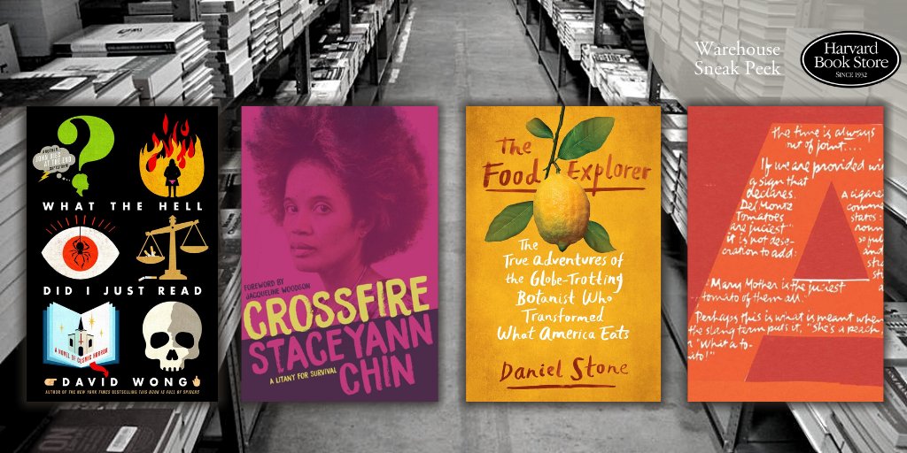 HarvardBooks's tweet photo. Last call for our virtual warehouse sale! Our digital doors will close promptly at 9am tomorrow morning. Still looking for some recommendations? Here are four more featured titles from our shelves (links below) https://t.co/Wt739KZ7iB