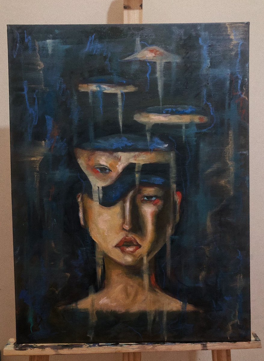 artsyreem's tweet image. this painting has been staring at me for a while so im glad im finally done with it