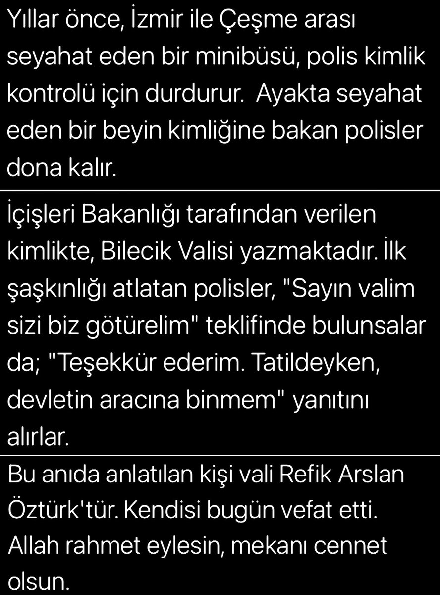 Eski Valimiz Sn. Refik Arslan Öztürk... Allah rahmet eylesin, mekanı cennet olsun.