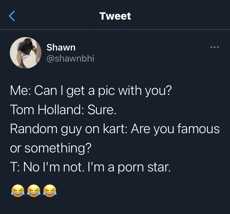 this man casually saying he’s a porn star...