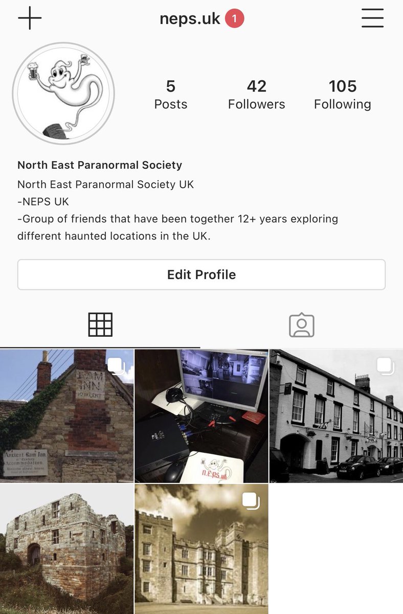 NEPSUK_TEESSIDE's tweet photo. So our new Instagram page is a day old and already over 40 followers! 
If any of you guys have Instagram then please give us a follow... @neps.uk 
#ghosthunting #paranormalinvestigation #paranormalteam #ghosts #paranormalfamily #ghostadventures https://t.co/9Kyy3PyZbr