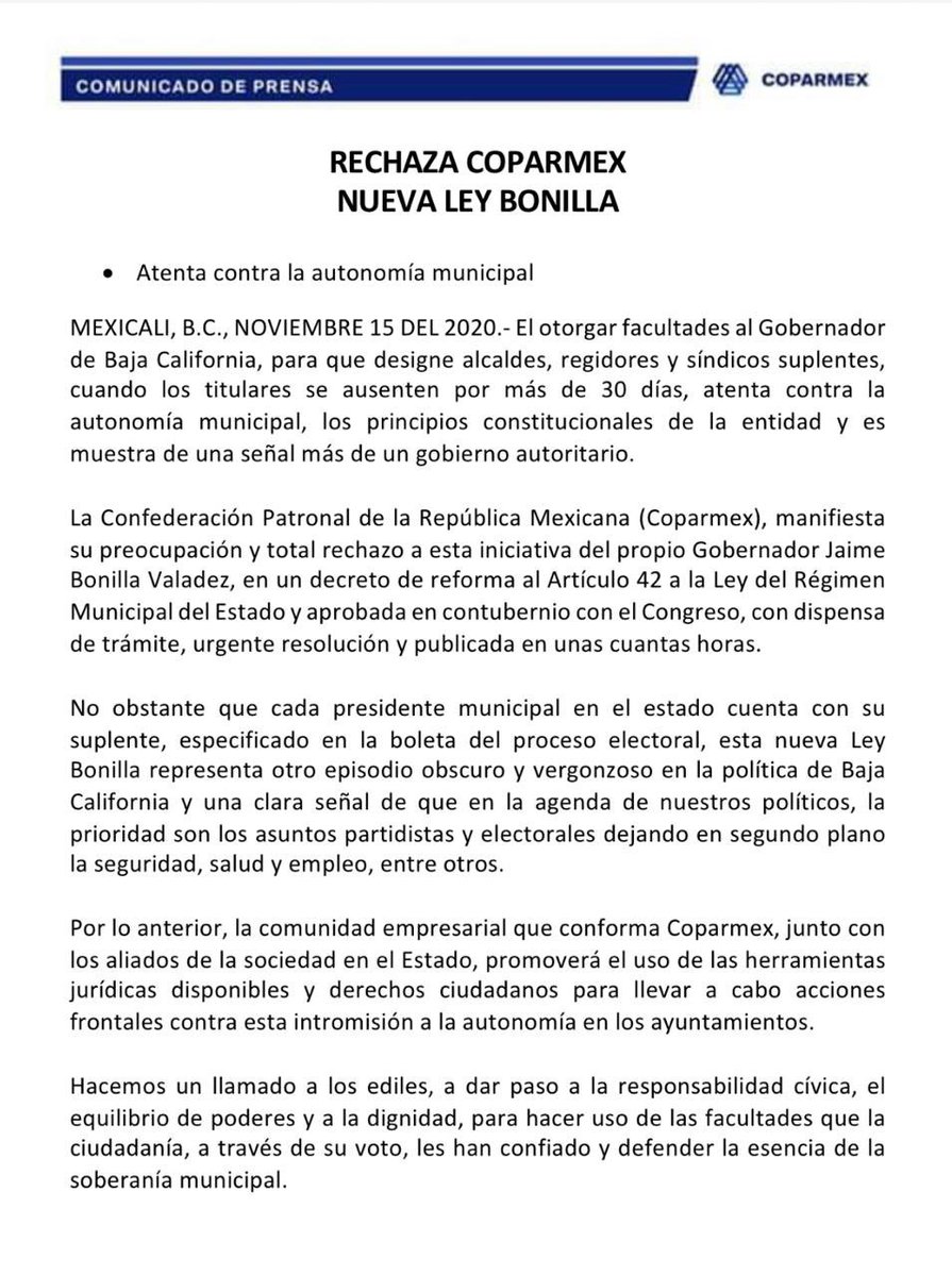 Coparmex Mexicali tweet media