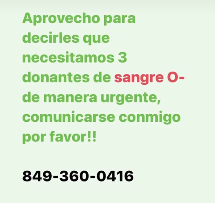 EuricSanti's tweet photo. Es para una persona que conozco... Es en Santo Domingo. 

Si conocen a alguien. 😕 https://t.co/S6fyrgVY7G