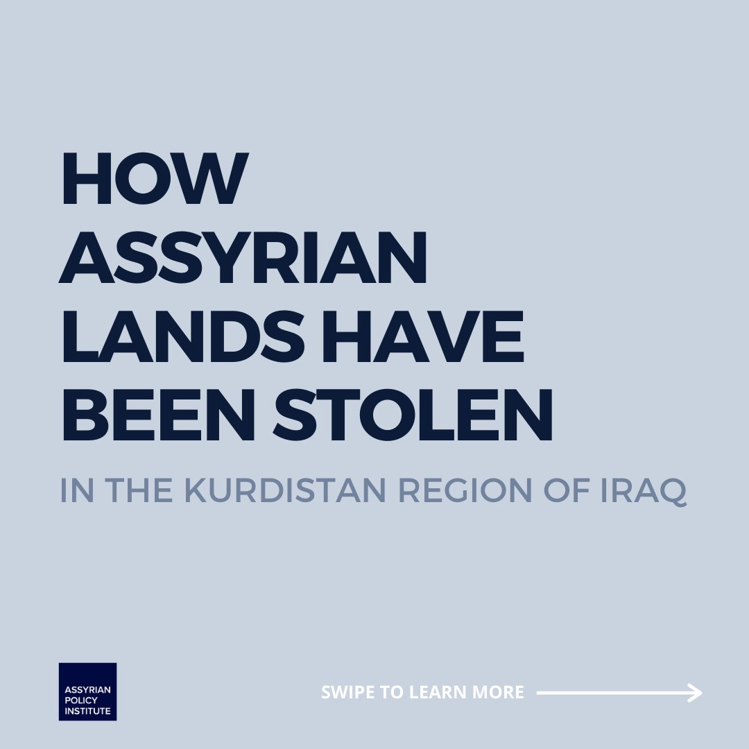 The theft of Assyrian lands in the Kurdistan Region of Iraq is ongoing. Thread 
