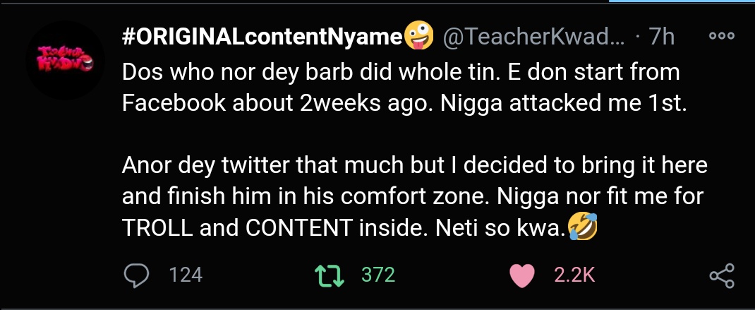 6. This is what Teacher Kwadwo had to say for the reason of dragging Kwadwo Sheldon. Ebi like them cast Kwadwo Sheldon home and away oo